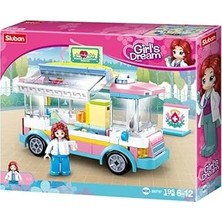 Uravas Store Sluban Girl's Dream Ambulans Yapım Seti, 195 Parça