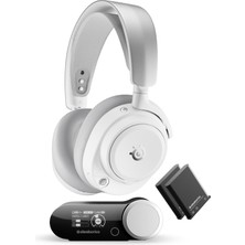 Steelseries Arctis Nova Pro Omni Wireless ve Bluetooth Hi-Res Oyuncu Kulaklığı - Beyaz