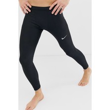 Nike Dri Fit Mobility Running  Men' Tight Leggings Erkek Reflektörlü Koşu Tayt Siyah