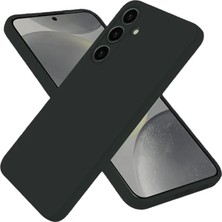 Zenvia Mey Ithalat®  Samsung Galaxy S25 Kılıf Nano Içi Kadife Silikon - Siyah