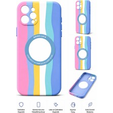 iPhone 12 Pro Max Uyumlu Desenli Renkli Kılıf