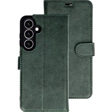 Zenvia Zcv Mey Ithalat®  Samsung Galaxy A37 5g Trend S Plus Kapaklı Kılıf - Yeşil ZNV2026