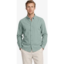 Nautica Erkek Yeşil Regular Fit Gömlek W65453T.3SB