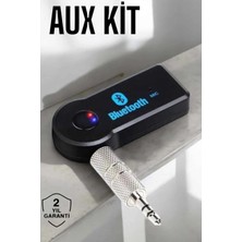 Zenvia Zcv Mey Ithalat® Bluetooth Araç Kiti Bt 350 Aux Çıkışlı Tüm Araçlara Uyumlu ZNV2026