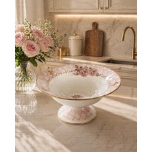 Rossev Emaye Ayaklı Meyvelik 30 cm Rosadora