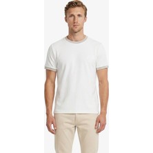 Nautica Erkek Beyaz Regular Fit T-Shirt V65339T.1BW
