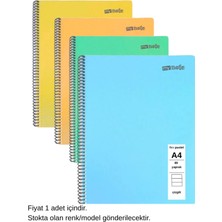 Mynote Flex Pastel Defter A4 80 Yaprak Çizgili 1 Adet