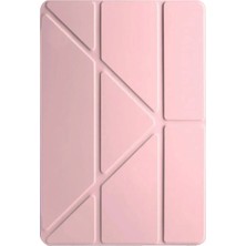 Zenvia Mey Ithalat®  Huawei Matepad Pro 12.2 2025 Kalemlikli Mars Tablet Kılıfı - Rose Gold
