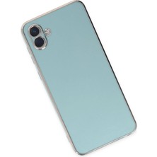 Zenvia Mey Ithalat®  Samsung Galaxy A04 Kılıf Volet Silikon - Açık Yeşil