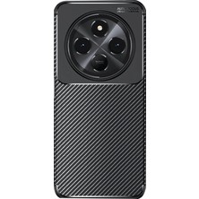 Zenvia Mey Ithalat®   Redmi 14C Kılıf Auto Focus Karbon Kapak - Siyah