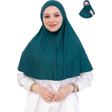Modish Group Hazır Başörtüsü Pratik Islami Giyim Penye Peçeli Türban Namaz Için Yumuşak Eşarp