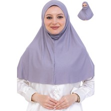 Modish Group Hazır Başörtüsü Pratik Islami Giyim Penye Peçeli Türban Namaz Için Yumuşak Eşarp