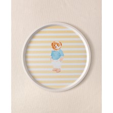 Madame Coco Philip Ayı Bear Yuvarlak Tepsi