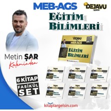 2026 Meb-Ags Eğitim Bilimleri Dejavu Serisi 6 Kitap Fasikül Set