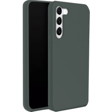 Zenvia Mey Ithalat®  Samsung Galaxy S24 Plus Kılıf First Silikon - Koyu Yeşil
