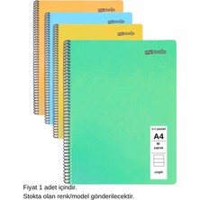 Mynote Text Pastel Defter A4 80 Yaprak Çizgili 1 Adet