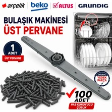 Öz Beyaz Eşya Beko Orijinal Bulaşık Makinesi Üst   Pervanesi (100 Sepet Çubuk Hediye)