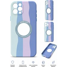 iPhone 12 Pro Uyumlu Desenli Renkli Kılıf