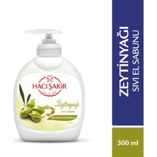 Hacı Şakir Zeytinyağı Nemlendirici Bakım Sıvı El Sabunu 300 ml Saf Malzeme ile Etkili Temizlik