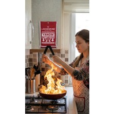 Fire-Stop: Yanmaz Cam Elyaf Yangın Battaniyesi ve Söndürme Örtüsü - 150X180 cm