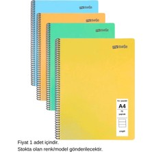 Mynote Flex Pastel Defter A4 72 Yaprak Çizgili 1 Adet