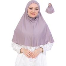 Modish Group Hazır Başörtüsü Pratik Islami Giyim Penye Peçeli Türban Namaz Için Yumuşak Eşarp
