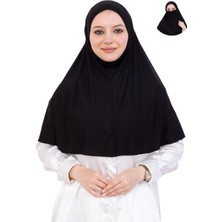 Modish Group Hazır Başörtüsü Pratik Islami Giyim Penye Peçeli Türban Namaz Için Yumuşak Eşarp