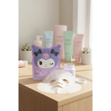 Miniso Sanrio Kuromi Lisanslı Baskılı Kağıt Yüz Maskesi