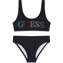 Guess Bg Store Kız Çocuk Siyah Bikini