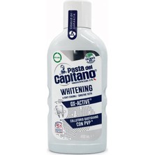 Pasta Del Capitano 400 ml Beyazlatıcı Etkili Ağız Bakım Suyu Ferah Nefes İçin Alkolsüz Formül