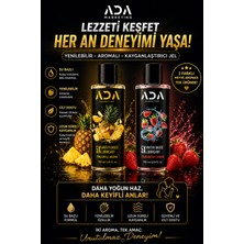 Ada Marketing Ananas ve Çilek Aromalı Kayganlaştırıcı Jel Seti 150 ml 2 Adet Yenilebilir Özel Formül