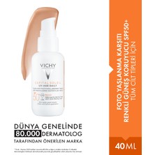 Vichy Capital Soleil Renkli Güneş Koruyucu SPF50+ Tüm Ciltler İçin Foto Yaşlanma Karşıtı Krem 50 gr