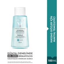 Vichy Göz Makyaj Temizleyicisi 100 ml Kontakt Lens Kullananlar İçin Hassas Formül