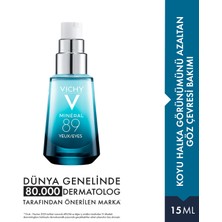 Vichy Mineral 89 Göz Çevresi Bakım Kremi 15 ml Nemlendirici İnce Çizgi ve Koyu Halka Önleyici