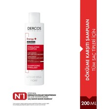 Vichy Dercos Energy+ Dökülme Karşıtı Şampuan - Tüm Saç Tipleri İçin 200 ml