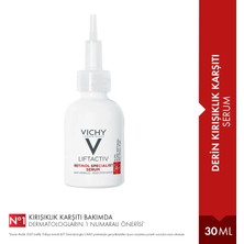 Vichy Liftactiv Retinol Yüz Serumu 30 ml – Kırışıklık Karşıtı, Sıkılaştırıcı ve Gençleştirici Bakım