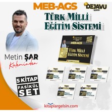 2026 Meb-Ags Türk Milli Eğitim Sistemi Dejavu Serisi 5 Kitap Fasikül Set
