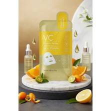Miniso Lisanslı Vitamin Serisi C Vitamini Içerikli Aydınlatıcı Kağıt Yüz Maskesi