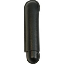 Parmida Siyah Tekli Taşınabilir Sigarillo Puro Seyahat Kılıfı PPK0189