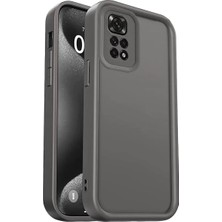Zenvia Mey Ithalat®   Redmi 10 2022 Kılıf Viera Silikon - Gri
