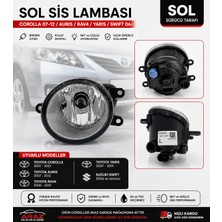 Mars Toyota Corolla 2007-2012  | Auris / Rav4 / Yaris / Swift Uyumlu Sol Sis Lambası