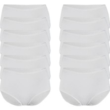 Özten Kadın 12'li Paket Iz Yapmaz Yüksek Bel Bato Külot