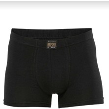 Anıt 1271 Erkek Likralı Düz Pamuklu Boxer 6 Adet