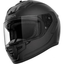 Sena Phantom Interkom Hazırlıklı Motosiklet Kask Mat Siyah