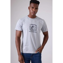 Marıne Tee™ Deniz Temalı Ribana Bisiklet Yaka Pamuk T-Shirt