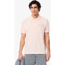 Lacoste L.12.12 Classic Fit Kadın Pembe Polo