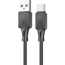 MertUS Hoco X101 Assistant USB To Type-C 3A Hızlı Şarj ve Data KABLOSU-(5775) - DUP6272-5314