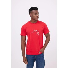 Marıne Tee™ Deniz Temalı Ribana Bisiklet Yaka Pamuk T-Shirt