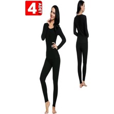 Kota 4'lü Paket Uzun Kol Fanila Tayt (Alt-Üst)Termal Içlik Takım