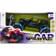 Dmn Spray Özellikli 2.4ghz Uzaktan Kumandalı Off-Road Akrobat Araba (Duman Efektli)